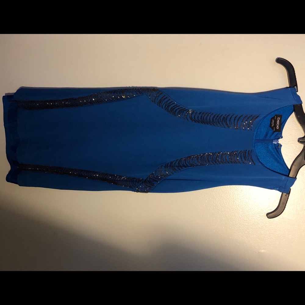 Blue dress with sparkles